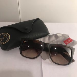 Authentic Ray Ban tortoise sunglasses